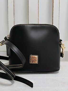 Dooney & Bourke Zip Domed Crossbody Bag Black